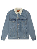 Levi's Type 3 Sherpa Trucker Jacket - Stonewash