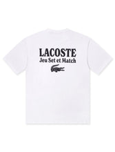 Load image into Gallery viewer, Lacoste Loose Fit Heavy Jersey Tee - White