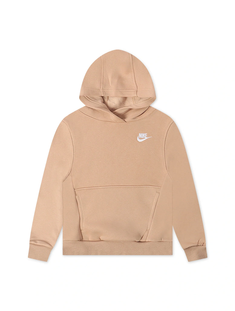 Nike Big Kids Sportswear Club Fleece Hoodie - Hemp