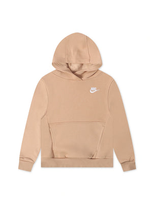 Nike Big Kids Sportswear Club Fleece Hoodie - Hemp