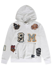 Load image into Gallery viewer, Smugglers Moon Woven Hoodie - Heather Grey
