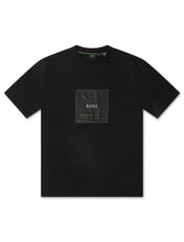 Load image into Gallery viewer, Boss Green Logo Rib Tee - Black