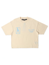 Load image into Gallery viewer, Gala Original Fantasy Cropped Tee - Cream