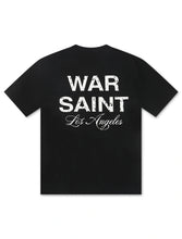 Load image into Gallery viewer, Warsaint LA Script Tee - Black/White