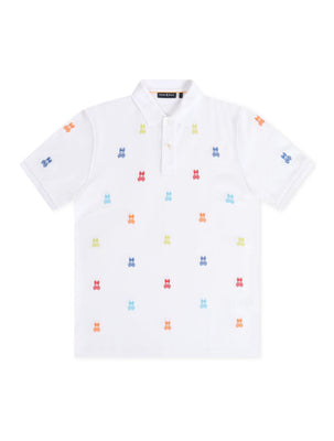 Psycho Bunny Bonham Pique Polo - White