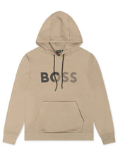 Load image into Gallery viewer, Boss Soody Tape Logo Hoodie - Beige