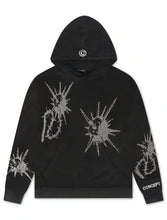 Load image into Gallery viewer, Concept LA Flail Hoodie - Black Washed
