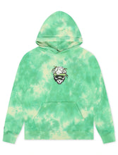Load image into Gallery viewer, Malbon Grateful Dead Fesque Hoodie - Green Tie Dye