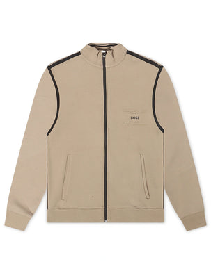 Boss Skaz Tape Zip Jacket - Beige