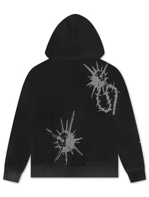 Concept LA Flail Hoodie - Black Washed