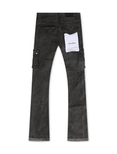 Load image into Gallery viewer, Vicious Denim Flare Stacked Fit Jeans - Black