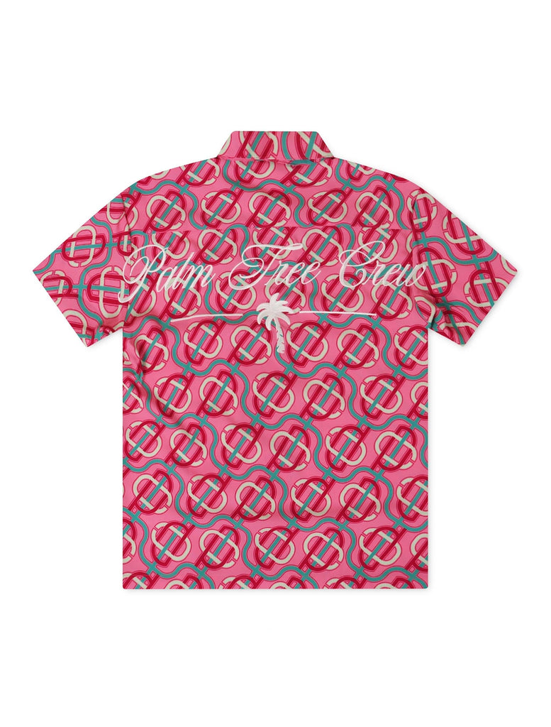 Puma X Palm Tree Crew Button Up - Strawberry