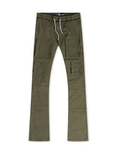 Load image into Gallery viewer, Makobi Colton Nylon Cargo Pants - Olive