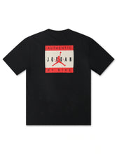 Load image into Gallery viewer, Air Jordan Mens Brand Tee - Black