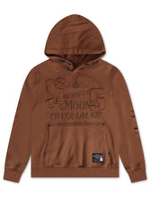 Load image into Gallery viewer, Smugglers Moon Woven Hoodie - Brown