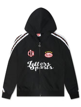 Load image into Gallery viewer, Red Letters x Cam Newton Rhinestone Hoodie - Black