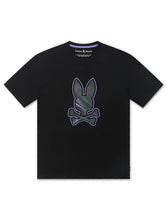 Load image into Gallery viewer, Psycho Bunny Longbridge Graphic Tee - Black