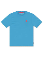 Load image into Gallery viewer, Psycho Bunny Sloan Back Graphic Tee - Aquarius