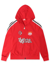 Load image into Gallery viewer, Red Letters x Cam Newton Rhinestone Hoodie - Red