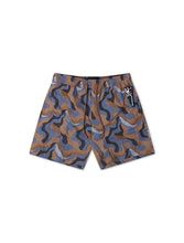 Load image into Gallery viewer, Psycho Bunny Dante Swim Trunks - Brown