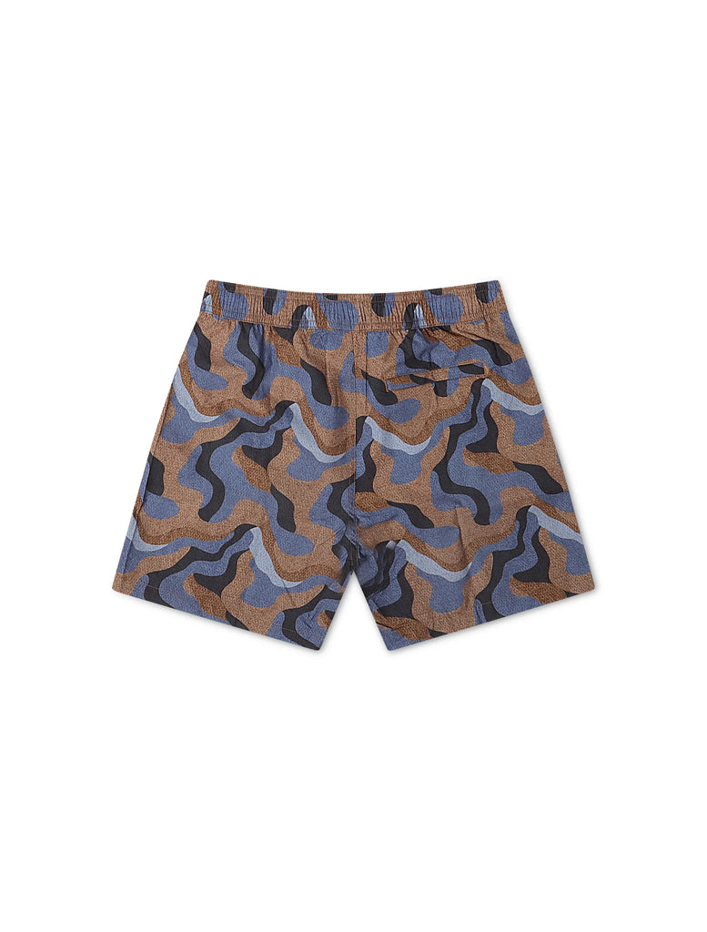 Psycho Bunny Dante Swim Trunks - Brown