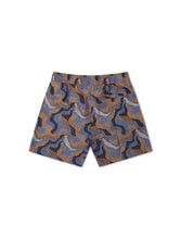 Load image into Gallery viewer, Psycho Bunny Dante Swim Trunks - Brown