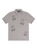 Psycho Bunny Milton Pique Polo - Oyster