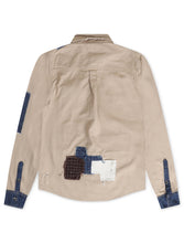 Load image into Gallery viewer, Smugglers Moon Button Up Woven Top - Khaki Plaid