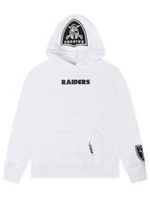 Load image into Gallery viewer, Pro Standard Las Vegas Raiders Wingspan Drop Shoulder Hoodie - White