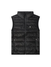 Load image into Gallery viewer, Psycho Bunny Blythe Packable Puffer Vest - Black