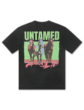 Load image into Gallery viewer, Memory Lane Untamed Tee - Vintage Black