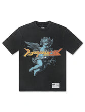 Load image into Gallery viewer, Memory Lane Cherub Tee - Vintage Black