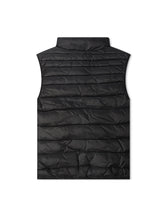 Load image into Gallery viewer, Psycho Bunny Blythe Packable Puffer Vest - Black