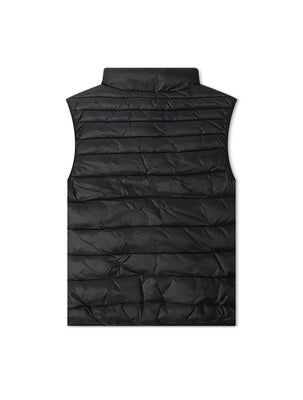 Psycho Bunny Blythe Packable Puffer Vest - Black