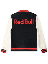 Load image into Gallery viewer, New Era Redbull Varsity Jacket - Navy/Red