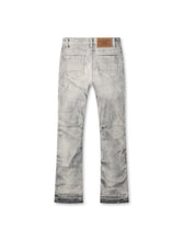 Load image into Gallery viewer, Jordan Craig Kids Pleated Side Seam Shredded Jeans - Arctic Grey
