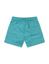 Load image into Gallery viewer, Psycho Bunny Jasper Aop Lightweight Swim Trunk - Green Gecko
