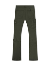 Load image into Gallery viewer, Jordan Craig Stacked Rodeo Polyester Cargo Pants - Olive