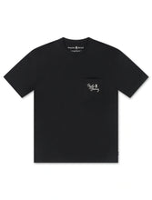 Load image into Gallery viewer, Psycho Bunny Desert Relaxed Pocket Tee - Black