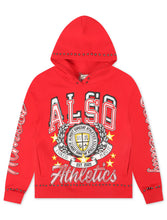 Load image into Gallery viewer, Almost Someday Also Athletics Hoodie - Red