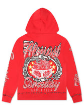 Load image into Gallery viewer, Almost Someday Also Athletics Hoodie - Red