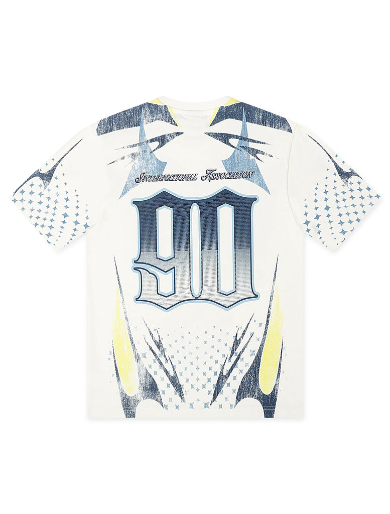 Smoke Rise Republic Tee - Boy Blue