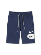 Load image into Gallery viewer, Nike Club Swoosh Logo Drawstring Shorts - Navy
