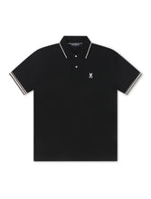 Load image into Gallery viewer, Psycho Bunny Cambridge Pique Polo - Black