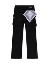 Load image into Gallery viewer, First Row Relaxed Fit Utility Cargo Pants - Black