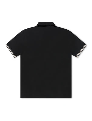 Psycho Bunny Cambridge Pique Polo - Black