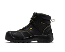 Load image into Gallery viewer, ROCKROOSTER Woodland Black 6 inch Waterproof Composite Toe Leather Work Boots AK663