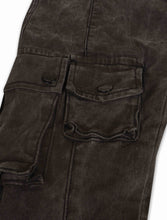 Load image into Gallery viewer, Vicious Denim Flare Stacked Fit Jeans - Black