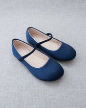 Load image into Gallery viewer, Satin Mary Jane Flats
