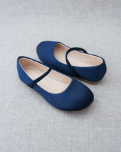 Load image into Gallery viewer, Satin Mary Jane Flats